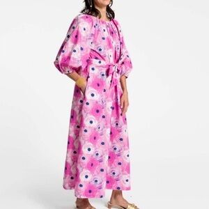 France’s Valentine Bliss Pink Floral Print Maxi Dress